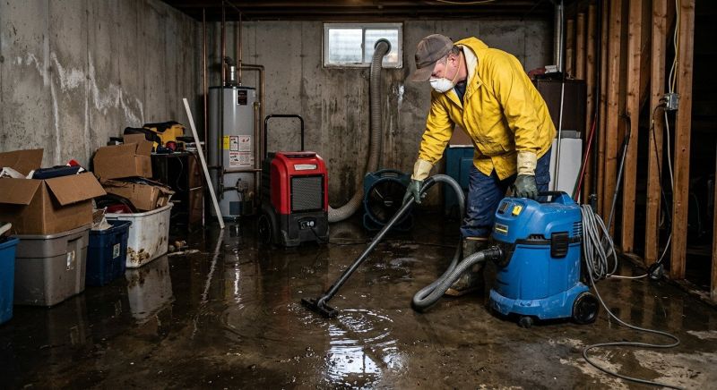 Basement Water Removal in Mesa, AZ