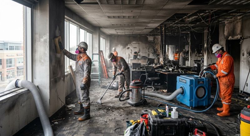 Commercial Fire Damage Repair in Mesa, AZ