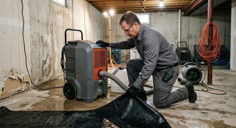 Moisture Removal Service in Wilmington, NC