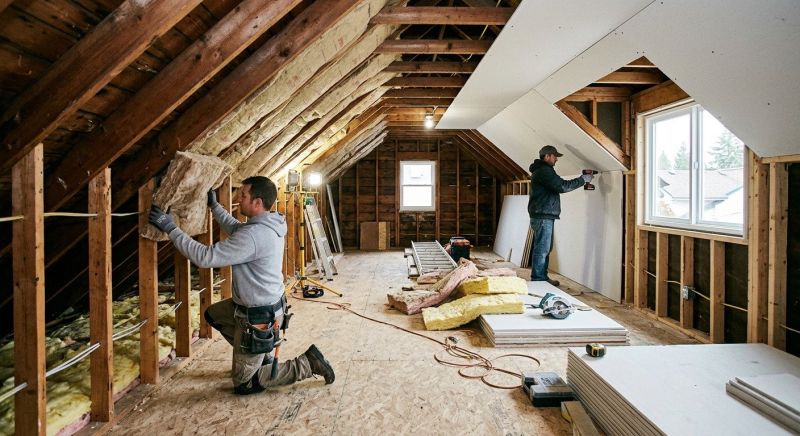 Attic Apartment Construction in Alpharetta, GA