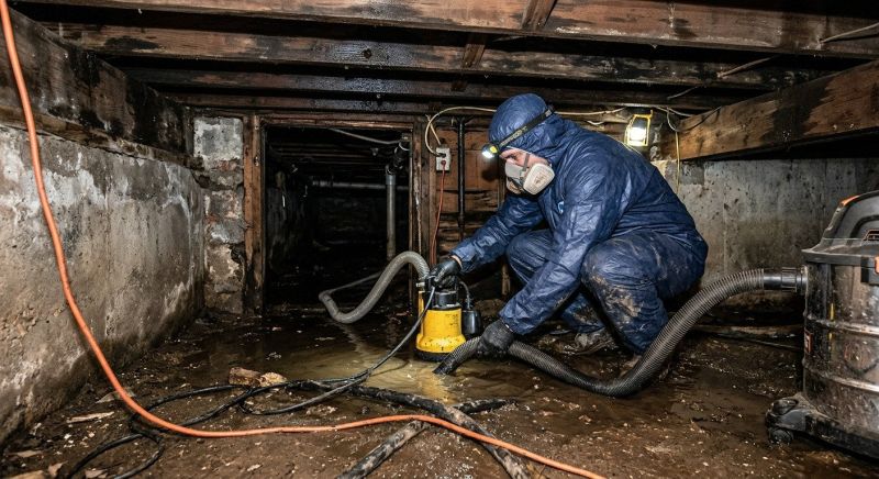 Burst Pipe Cleanup in Wilmington, NC