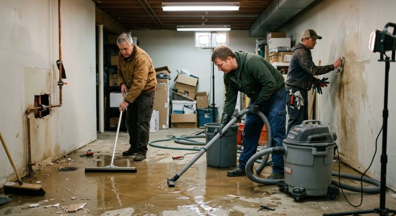 Burst Pipe Cleanup in Santa Rosa, CA