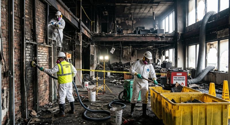 Commercial Fire Damage Repair in Phoenix, AZ