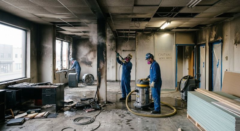 Commercial Fire Damage Repair in Chandler, AZ