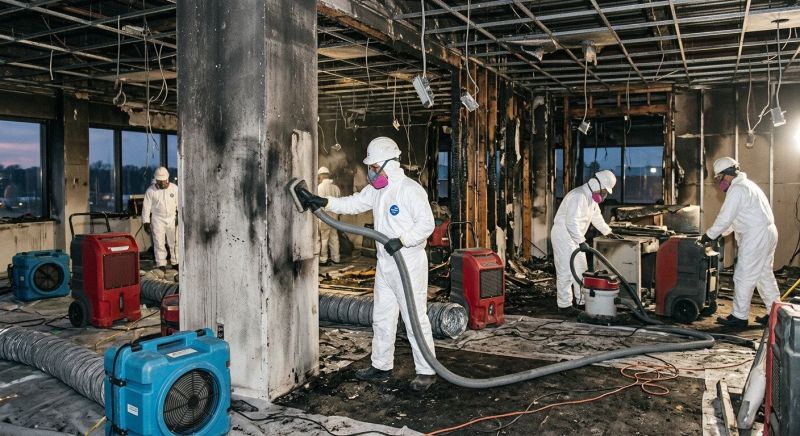 Commercial Fire Damage Repair in Mesa, AZ