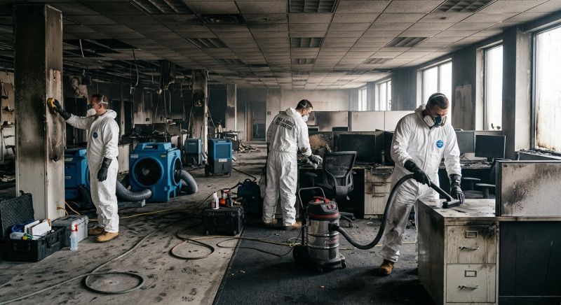 Commercial Fire Mitigation in Chandler, AZ