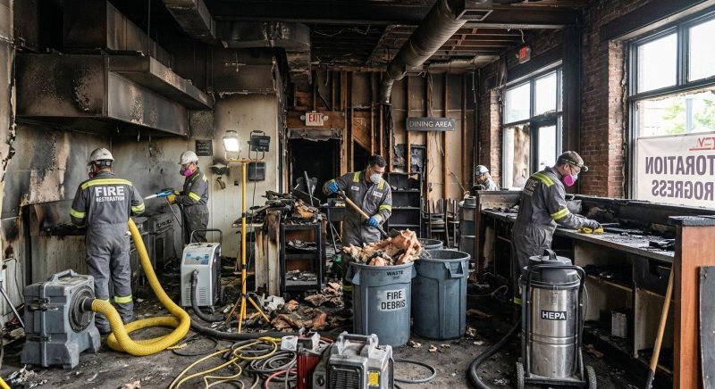 Commercial Fire Mitigation in Phoenix, AZ