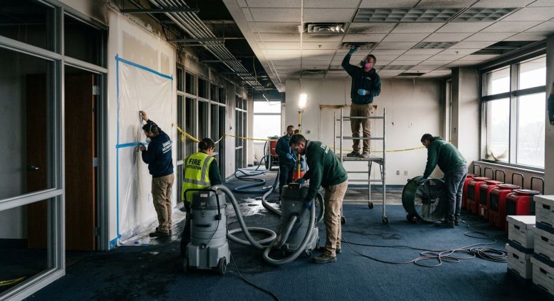 Commercial Fire Restoration in Phoenix, AZ