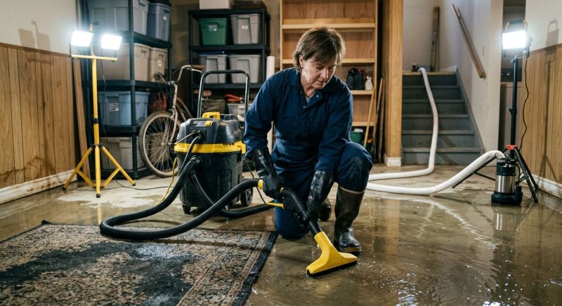 Emergency Water Removal in Wilmington, NC