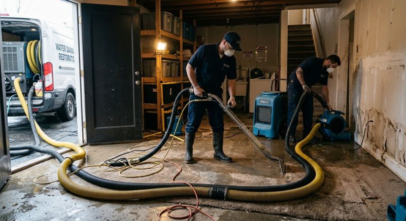 Emergency Water Removal in Napa, CA