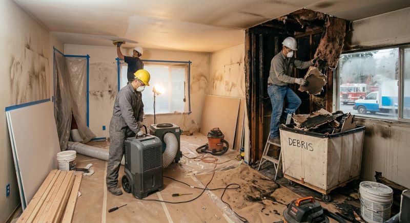 Fire Damage Repair in Scottsdale, AZ
