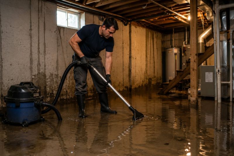 Flooded Basement Cleanup in Santa Rosa, CA