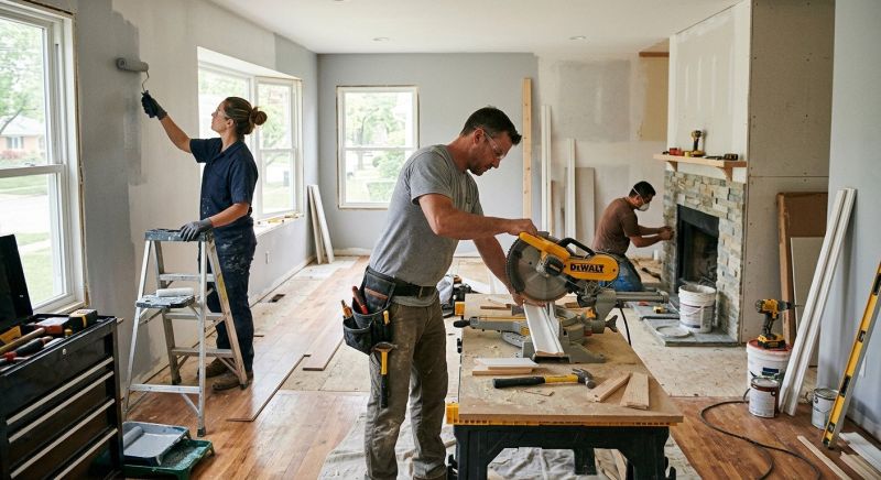 Rec Room Renovation in Alpharetta, GA