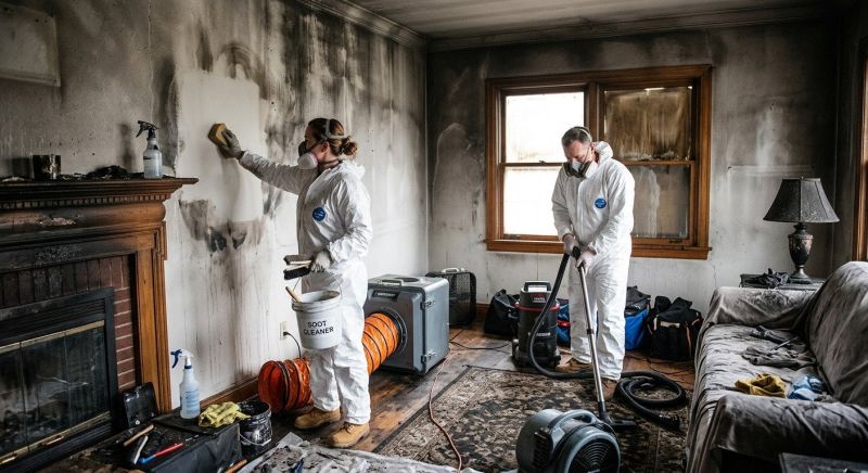 Smoke Damage Removal in Mesa, AZ