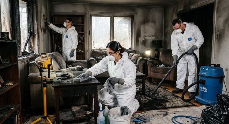 Soot Damage Cleanup in Scottsdale, AZ
