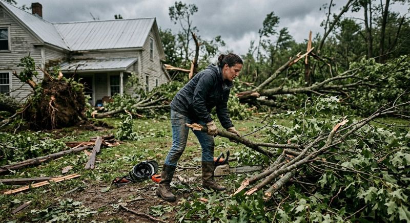 Storm Damage Cleanup in Wilmington, NC
