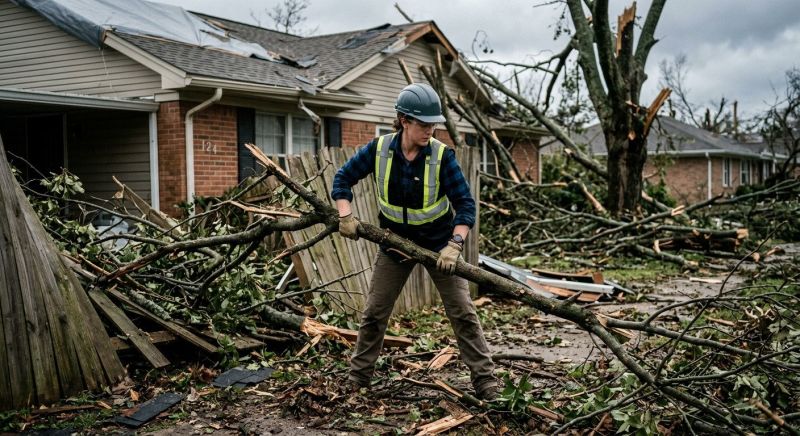 Storm Damage Restoration in Kansas City, KS
