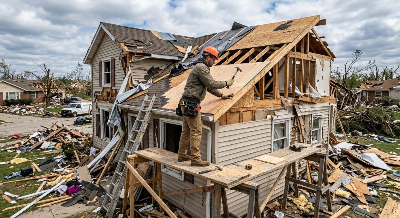 Storm Damage Restoration in Alpharetta, GA
