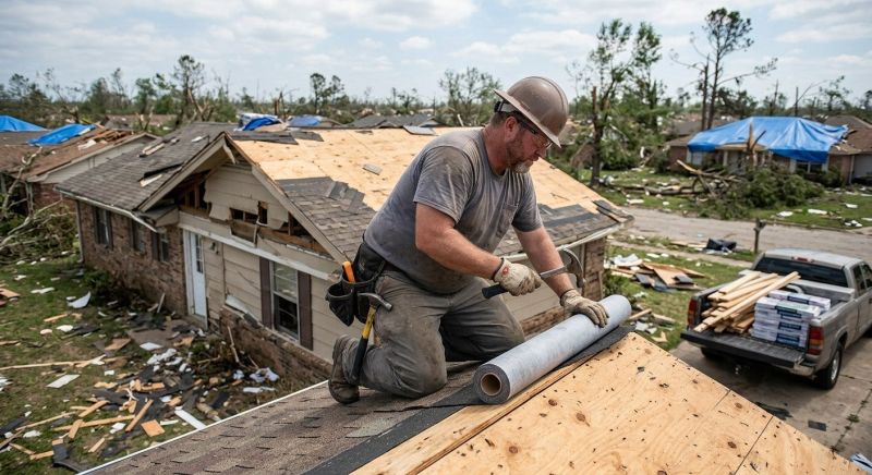 Tornado Damage Repair in Olathe, KS