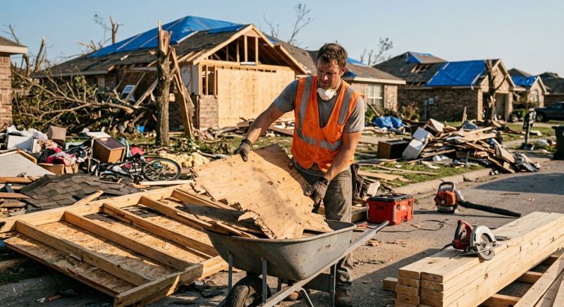 Tornado Damage Repair in Olathe, KS