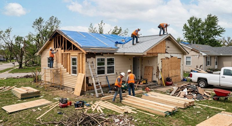Tornado Damage Repair in Alpharetta, GA