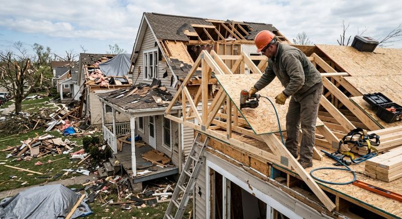 Tornado Damage Repair in Kansas City, KS