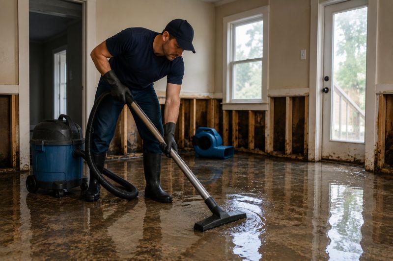 Water Damage Cleanup in Gilbert, AZ