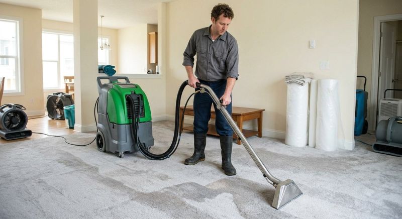 Wet Carpet Drying in Mesa, AZ